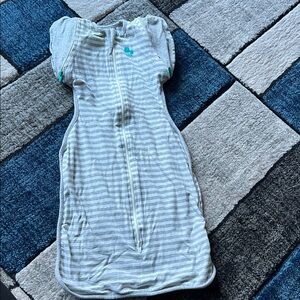 Cozy Gray Striped Kids Pajamas